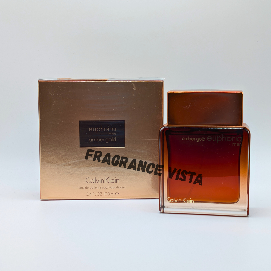 Euphoria Amber Gold by Calvin Klein For Men