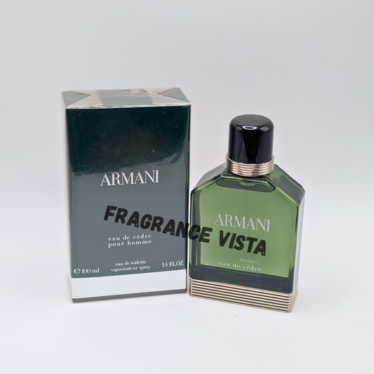 Armani Eau De Cedre by Armani For Men
