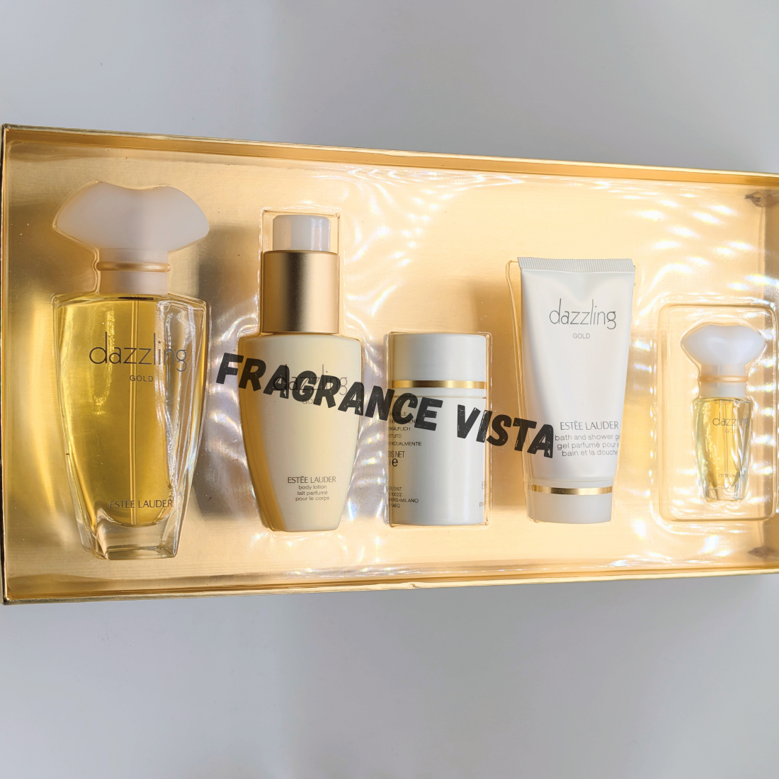 Dazzling Gold by Estee Lauder (Gift Set) For Woman (EDP)