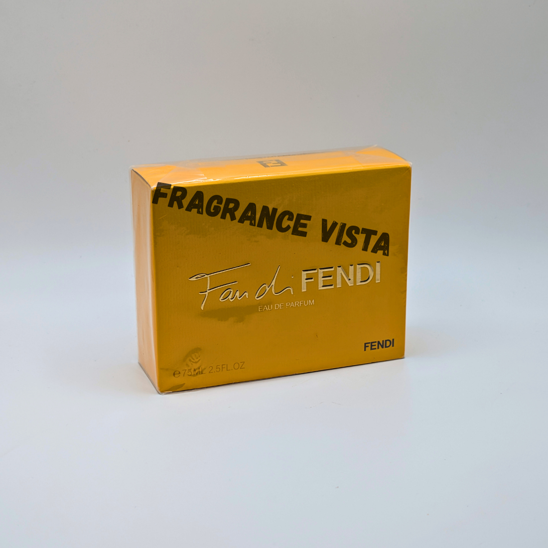Fendi Fragrance Vista packaging on a white background